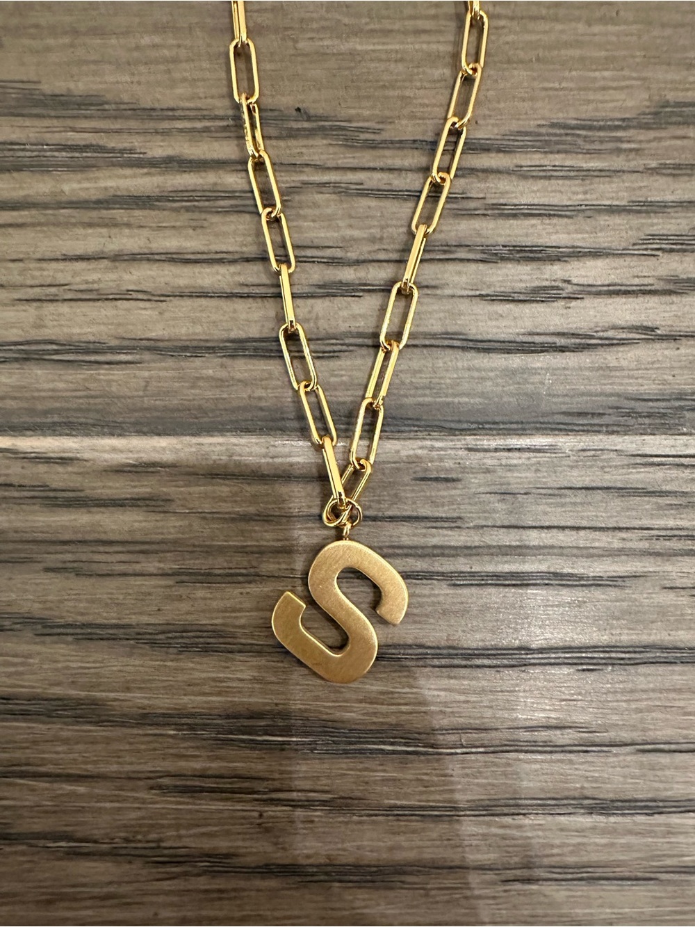 NWT Kate Spade Necklace Letter S
